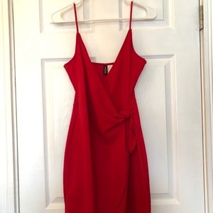 H&M red dress